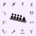 fencing icon. Elements of sportsman icon. Premium quality graphic design icon. Signs and symbols collection icon for websites, web