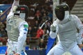 FENCING WORLD CUP: Foil Venice's Trophy - BALDINI Royalty Free Stock Photo
