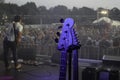 Fender Guitar on Stage