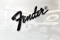 Fender on glossy office wall realistic texture Royalty Free Stock Photo