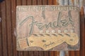 Fender logo banner