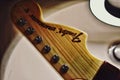 Fender stratocaster guitar strip headÃ¢âÂª pine carved stratocaster head sing adjusters Tampa Florida