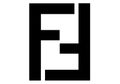 Fendi Logo Royalty Free Stock Photo