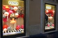 Fendi luxury fashion store in Rome, Italy