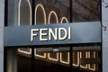 a fendi store sign