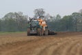 Fendt tractor with slurry tanker