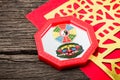 Feng Shui Bagua Mirror Royalty Free Stock Photo