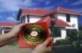 Feng shui compass Royalty Free Stock Photo