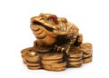 Feng shui frog, a symbol of China Royalty Free Stock Photo