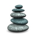 Feng Shui Stones Royalty Free Stock Photo