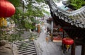 Fenghuang Ancient Town in Hunan Provice, China is known for its traditional stilt houses