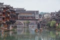 Fenghuang Ancient Town`s Scenic Tuojiang River