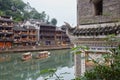 Fenghuang Ancient Town`s Scenic Tuojiang River