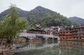 Fenghuang Ancient Town`s Scenic Tuojiang River