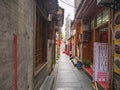 Alley building district of Fenghuang ancient town