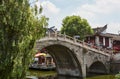 Fengjing Ancient Town, old town in Shanghai, China Royalty Free Stock Photo