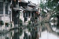 Fengjing Watertown in Shanghai Royalty Free Stock Photo