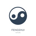 fengshui icon in trendy design style. fengshui icon isolated on white background. fengshui vector icon simple and modern flat