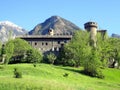 The Fenis Castle, located near Aosta, Italy