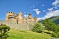 Fenis castle is a Medieval castle with a fascinating architecture and amazing courtyard