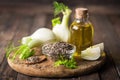 Fennel bulb, essential oil and seeds