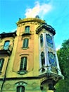 Fenoglio - Lafleur House and Art Nouveau style in Turin city, Italy Royalty Free Stock Photo