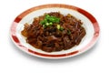 Fenpi, green bean sheet jelly noodles with minced pork meat