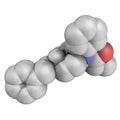 Fentanyl - Pain medication opioid - Spacefill