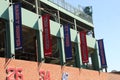 FENWAY PARK, Boston, Ma, banners of former players Royalty Free Stock Photo