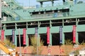 FENWAY PARK, Boston, Ma, banners of former players Royalty Free Stock Photo