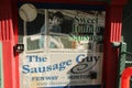 FENWAY PARK, Boston, Ma,THE SAUSAGE GUY on landsdown street