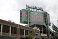 Fenway Park in city Boston Mass Royalty Free Stock Photo