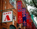 Fenway Park, Gate A. Boston, MA Royalty Free Stock Photo