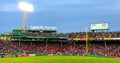 Fenway Park Outfield Wall, Boston, MA Royalty Free Stock Photo