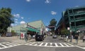 Fenway Park on Yawkey Way, Boston, MA. Royalty Free Stock Photo