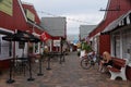 Fenwick Island, Delaware, U.S - July 8, 2023 - Shops and restaurants around Village of Fenwick