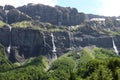 Fer-a-Cheval Cirque in the Alps, France Royalty Free Stock Photo