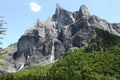 Part of Fer-a-Cheval Cirque, French Alps Royalty Free Stock Photo