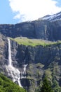 Part of Cirque Fer-a-Cheval in the French Alps Royalty Free Stock Photo