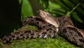 Fer de lance viper in Costa Rica Royalty Free Stock Photo