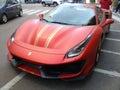 Ferarri milan center Royalty Free Stock Photo