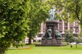 Ferenc Deak statue Royalty Free Stock Photo