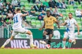 Ferencvaros midfielder Anderson Esiti in action during Hungarian OTP Bank Liga Gameweek 31 match Ferencvaros vs Zalaegerszegi 5-3