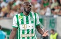 Ferencvaros midfielder Anderson Esiti during UEFA Champions League qualification match Ferencvaros vs Tobol