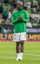 Ferencvaros midfielder Anderson Esiti after UEFA Champions League qualification match Ferencvaros vs Tobol 5-1