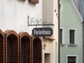 Ferienhaus (Holiday Home) Sign Royalty Free Stock Photo