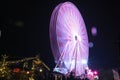 Feris wheel at Weihnachtsmarkt in Schwerin, Germany Royalty Free Stock Photo