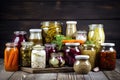 fermented foods market, with variety of fermented products available for purchase