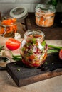 Fermented preserved food Royalty Free Stock Photo