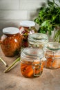 Fermented preserved food Royalty Free Stock Photo